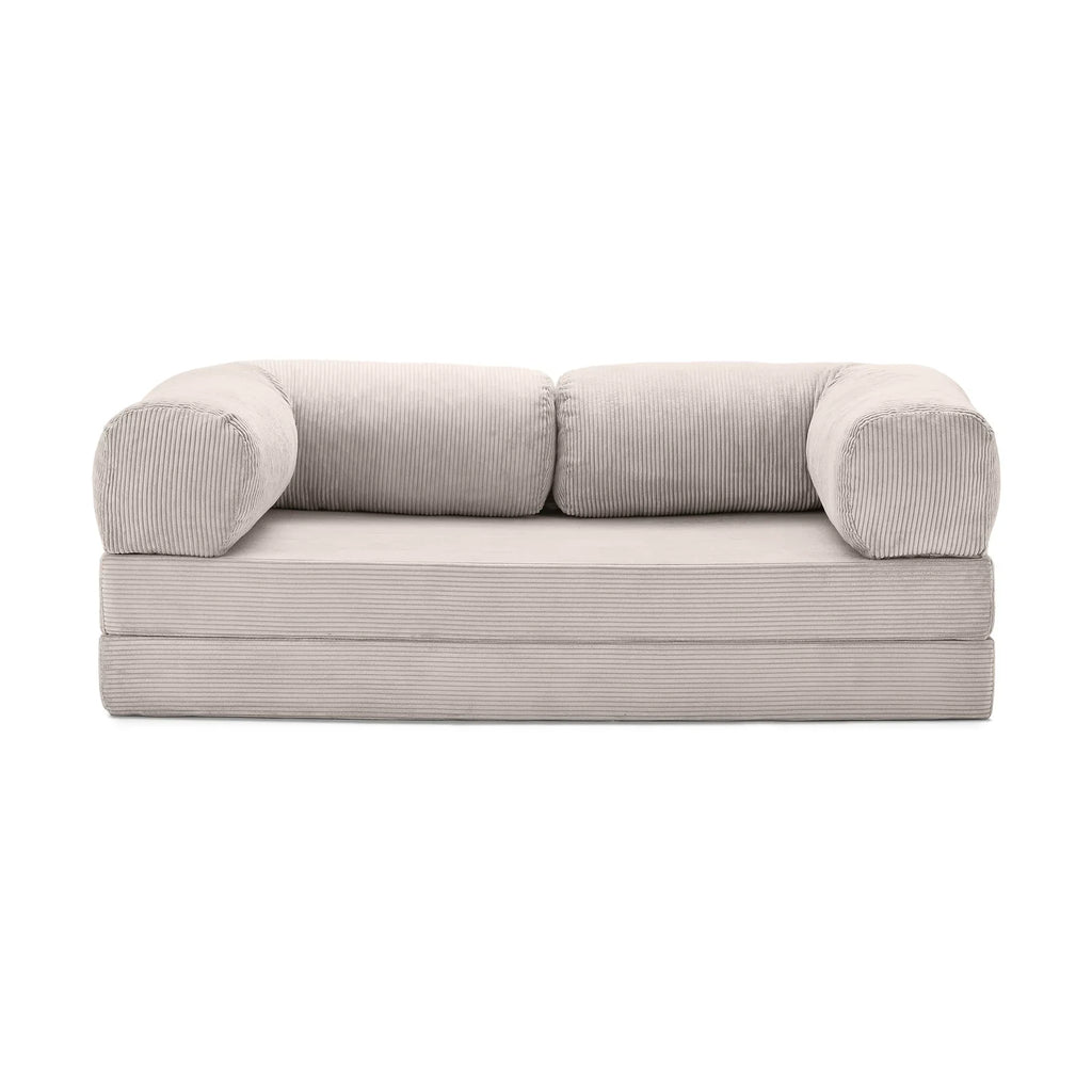 Meelo - Cream Compressed Sofa