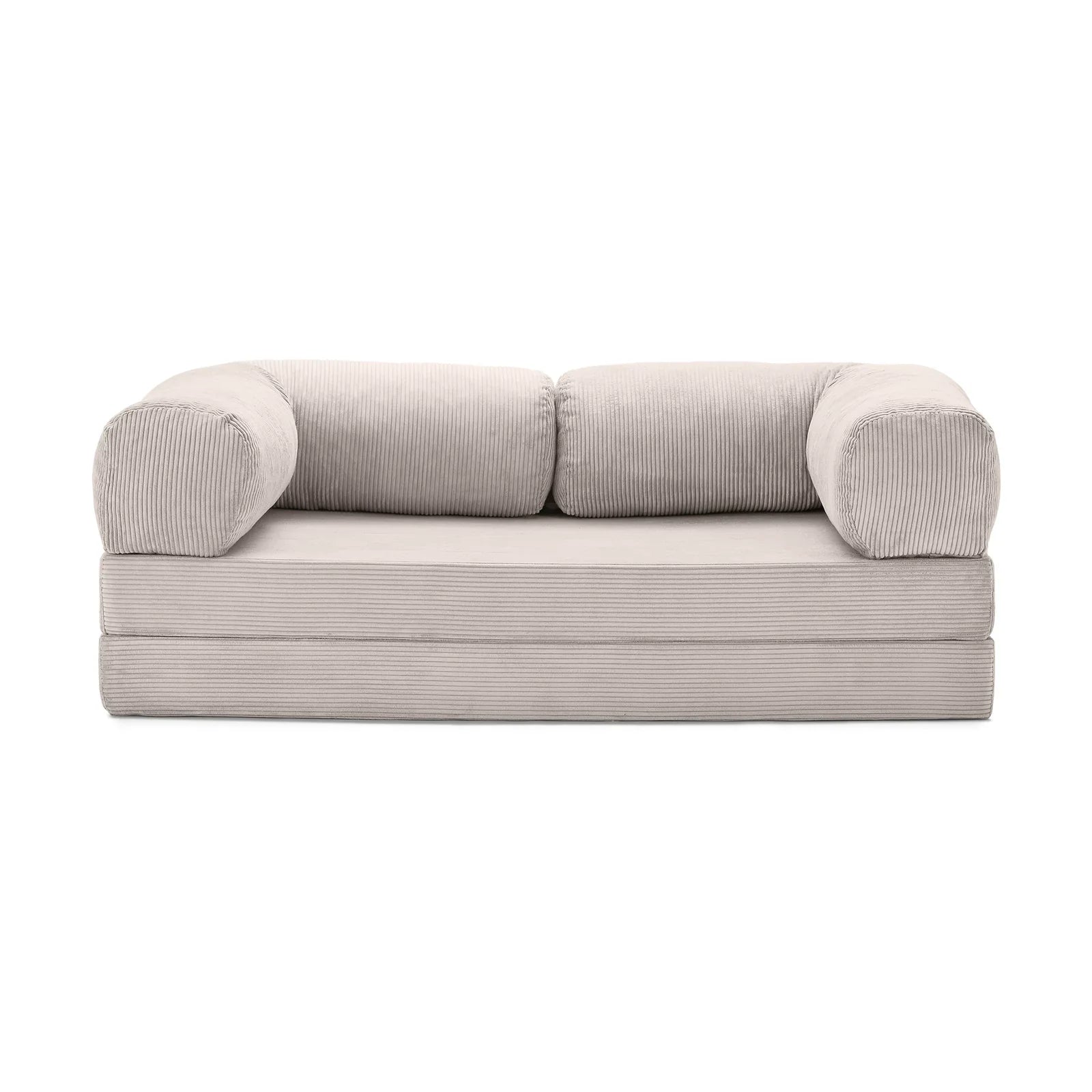 Meelo - Cream Compressed Sofa