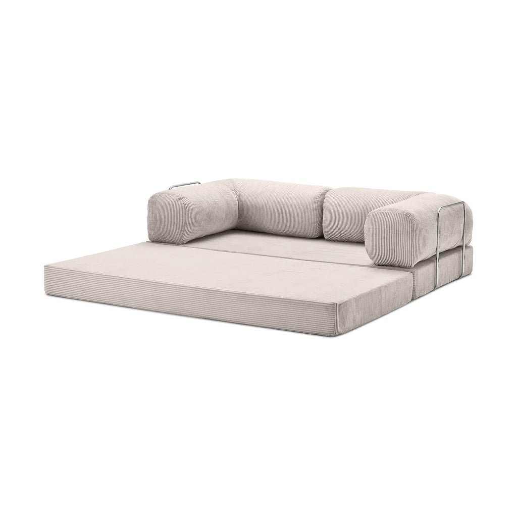Meelo - Cream Compressed Sofa