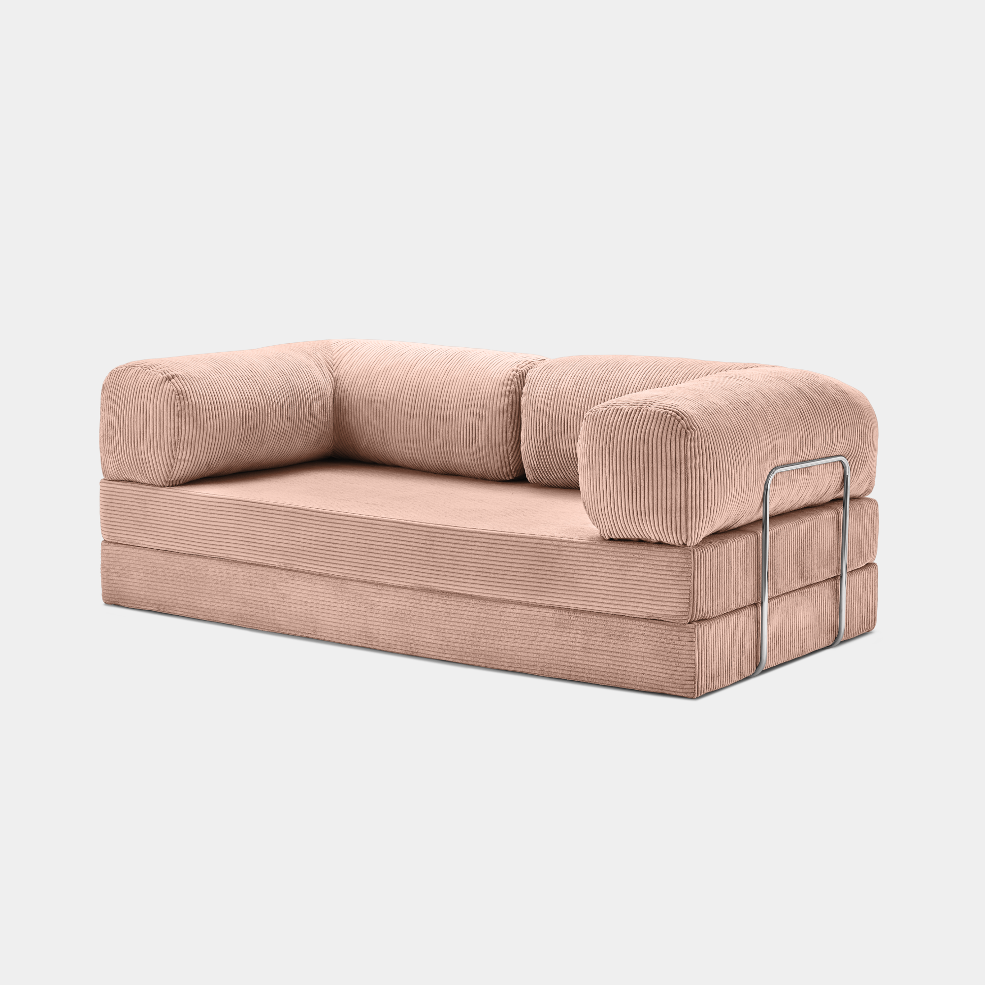 MaisonSofa Mello Corduroy Sofa - Blush - View 2