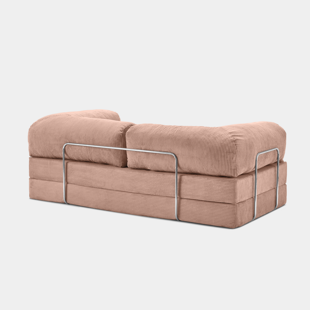 MaisonSofa Mello Corduroy Sofa - Blush - View 3
