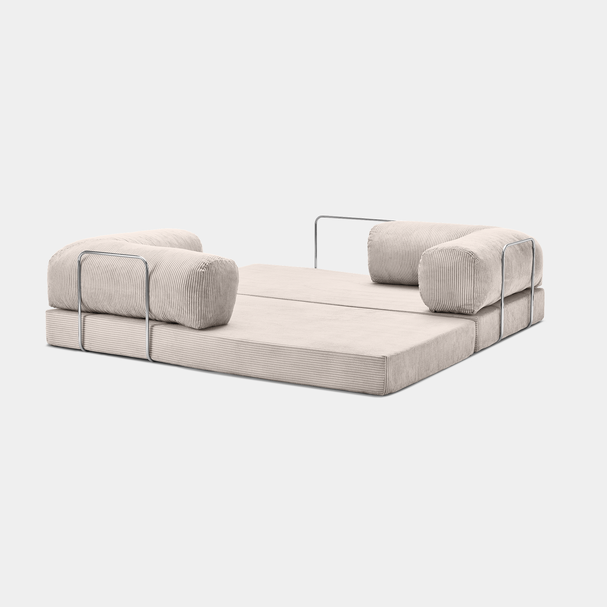 MaisonSofa Mello Corduroy Sofa - Cream - Vue 7