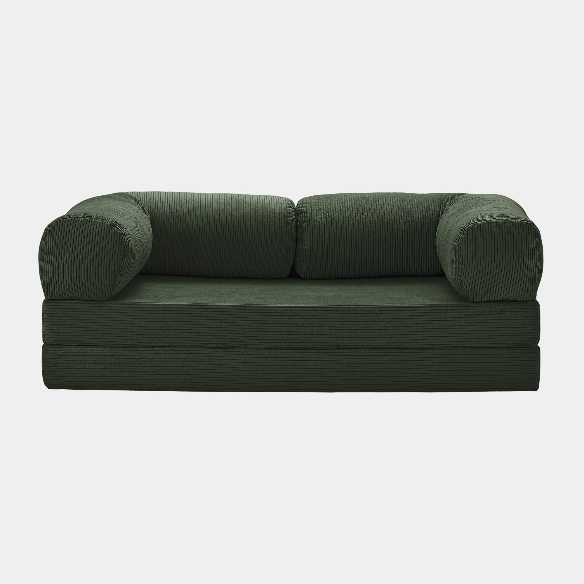 MaisonSofa Mello Corduroy Sofa - Emerald - View 1