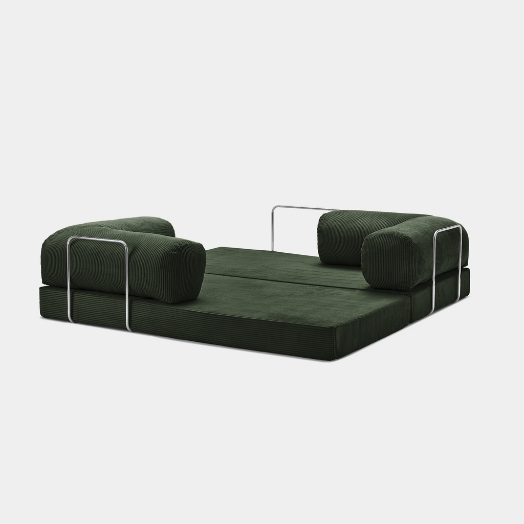 MaisonSofa Mello Corduroy Sofa - Emerald - View 4