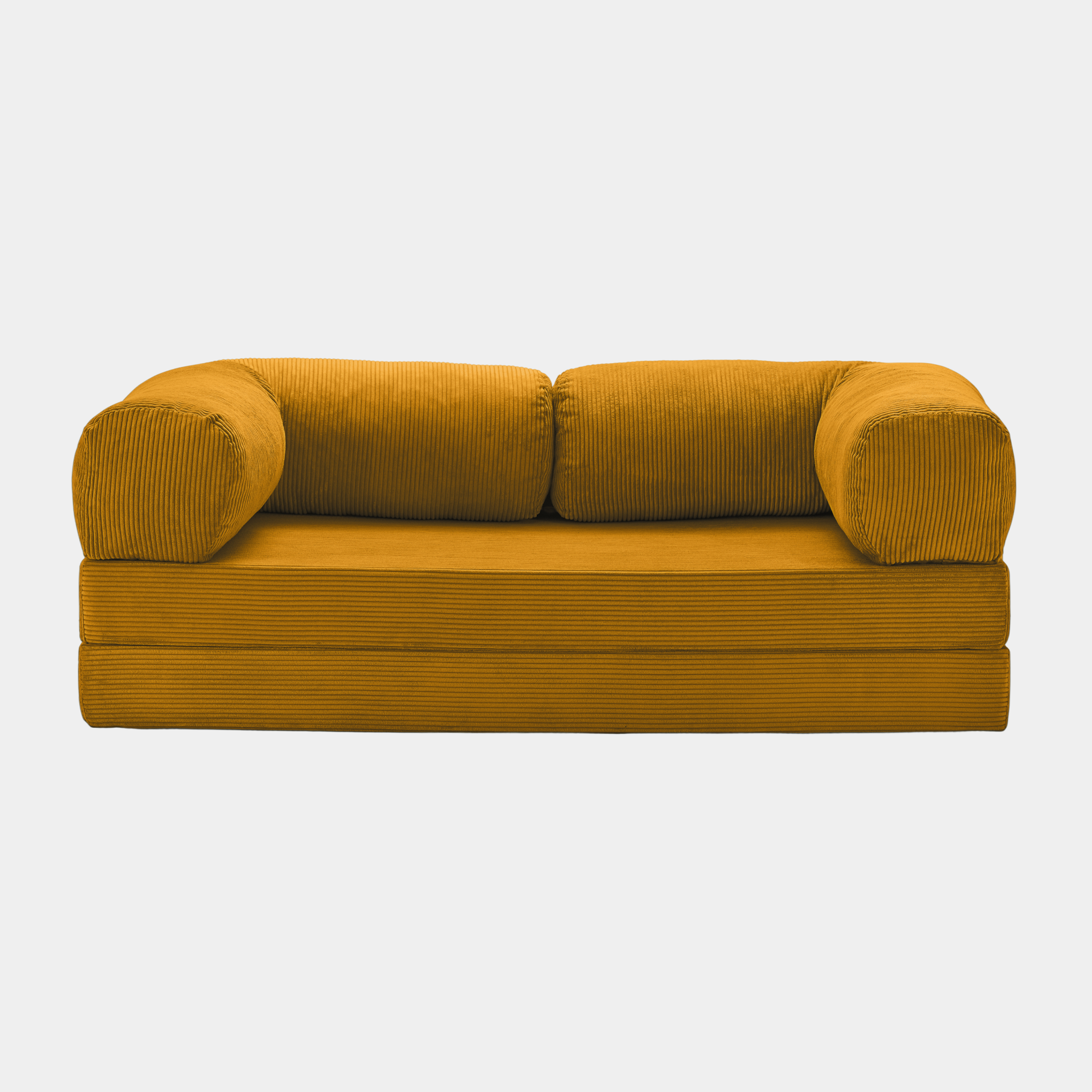 MaisonSofa Mello Corduroy Sofa - Mustard - View 1
