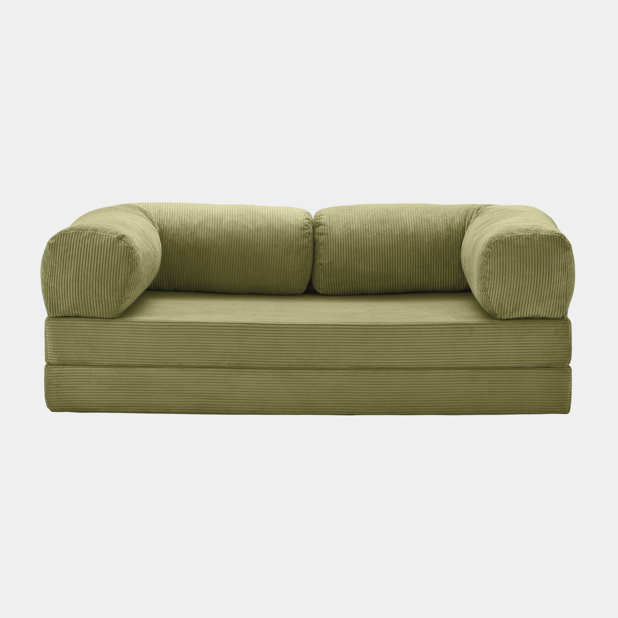 MaisonSofa Mello Corduroy Sofa - Olive - View 1