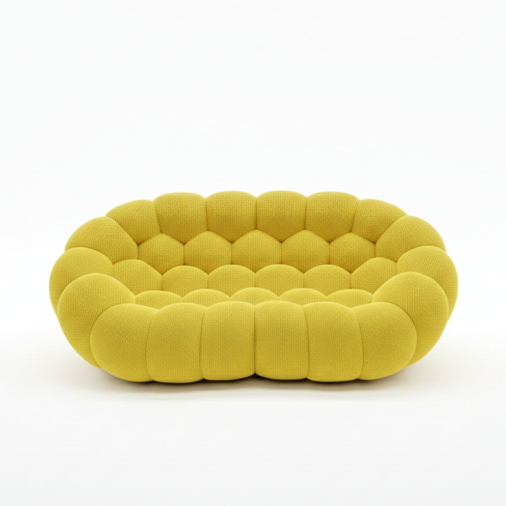 MaisonSofa Olo Cloud Sofa 2-Seater - Yellow