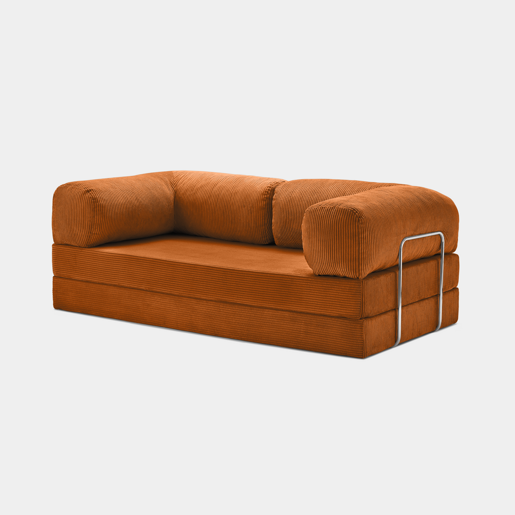 MaisonSofa Mello Corduroy Sofa - Orange - View 6