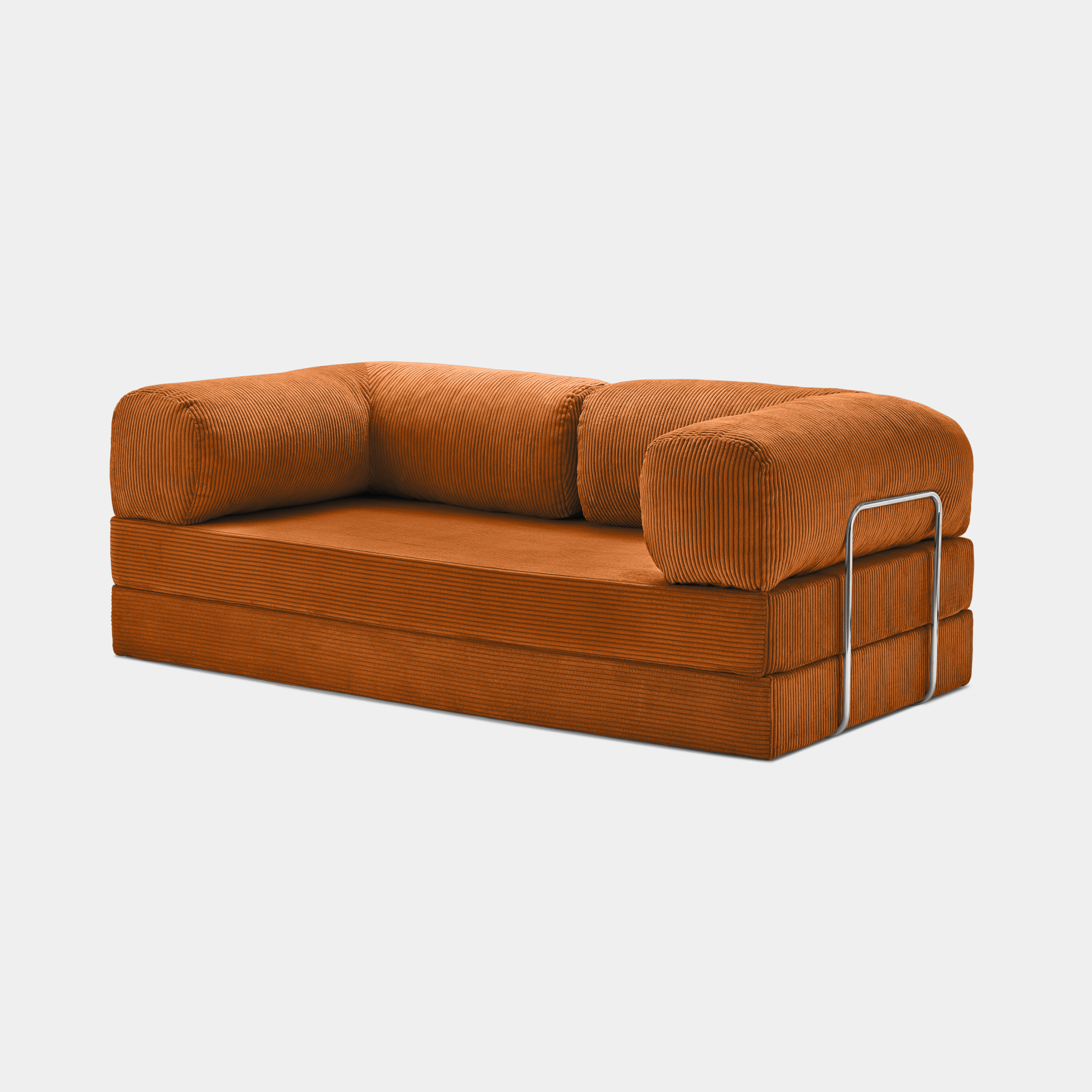 MaisonSofa Mello Corduroy Sofa - Orange - View 6