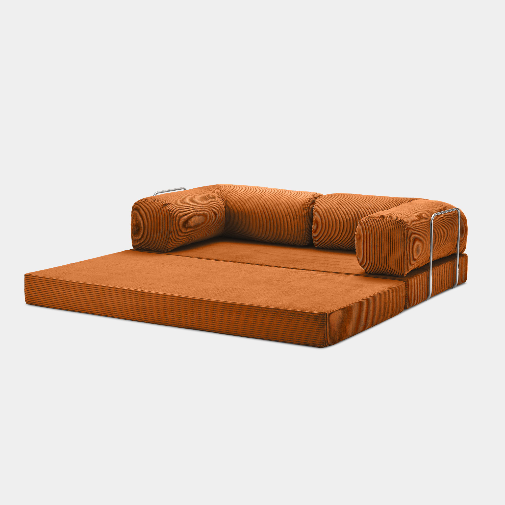 MaisonSofa Mello Corduroy Sofa - Orange - View 8