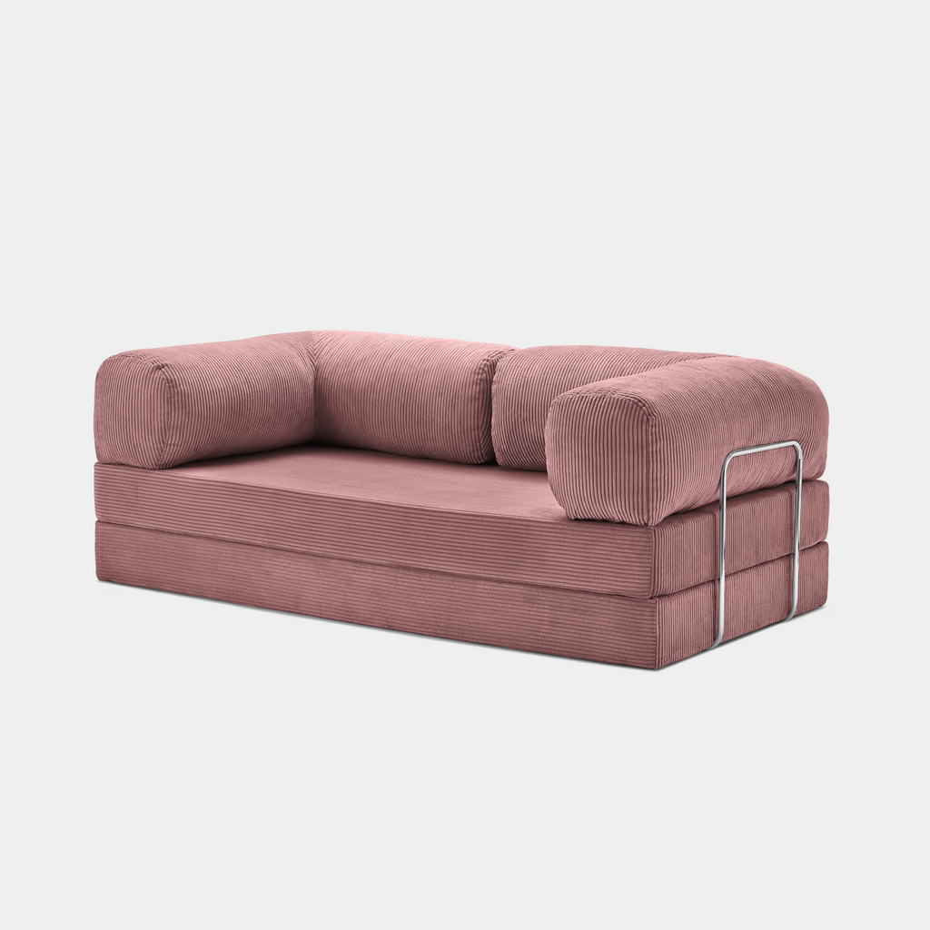 MaisonSofa Mello Corduroy Sofa - Rose - Vue 3