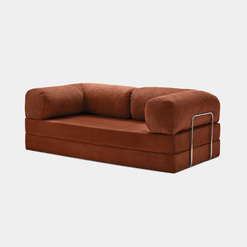MaisonSofa Mello Corduroy Sofa - Rust - View 1