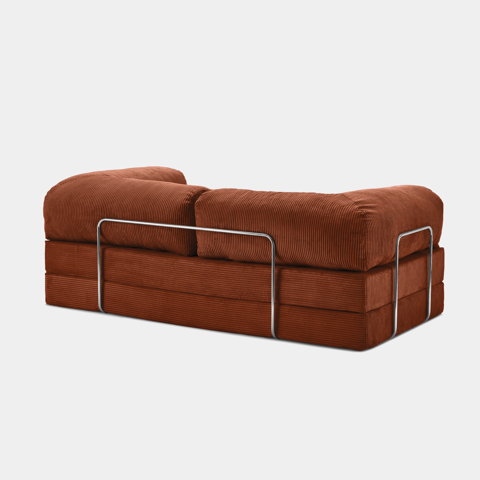 MaisonSofa Mello Corduroy Sofa - Rust - View 2