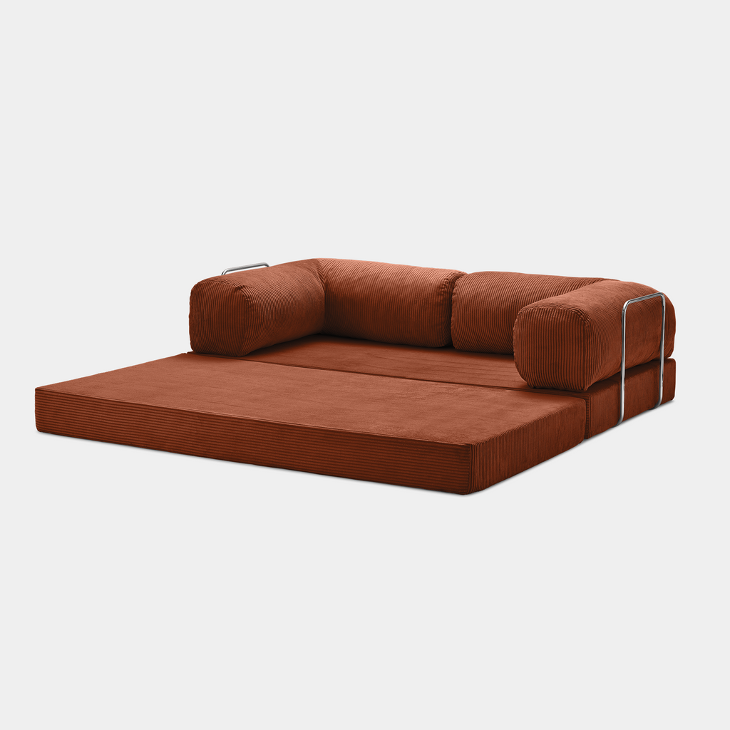 MaisonSofa Mello Corduroy Sofa - Rust - View 4