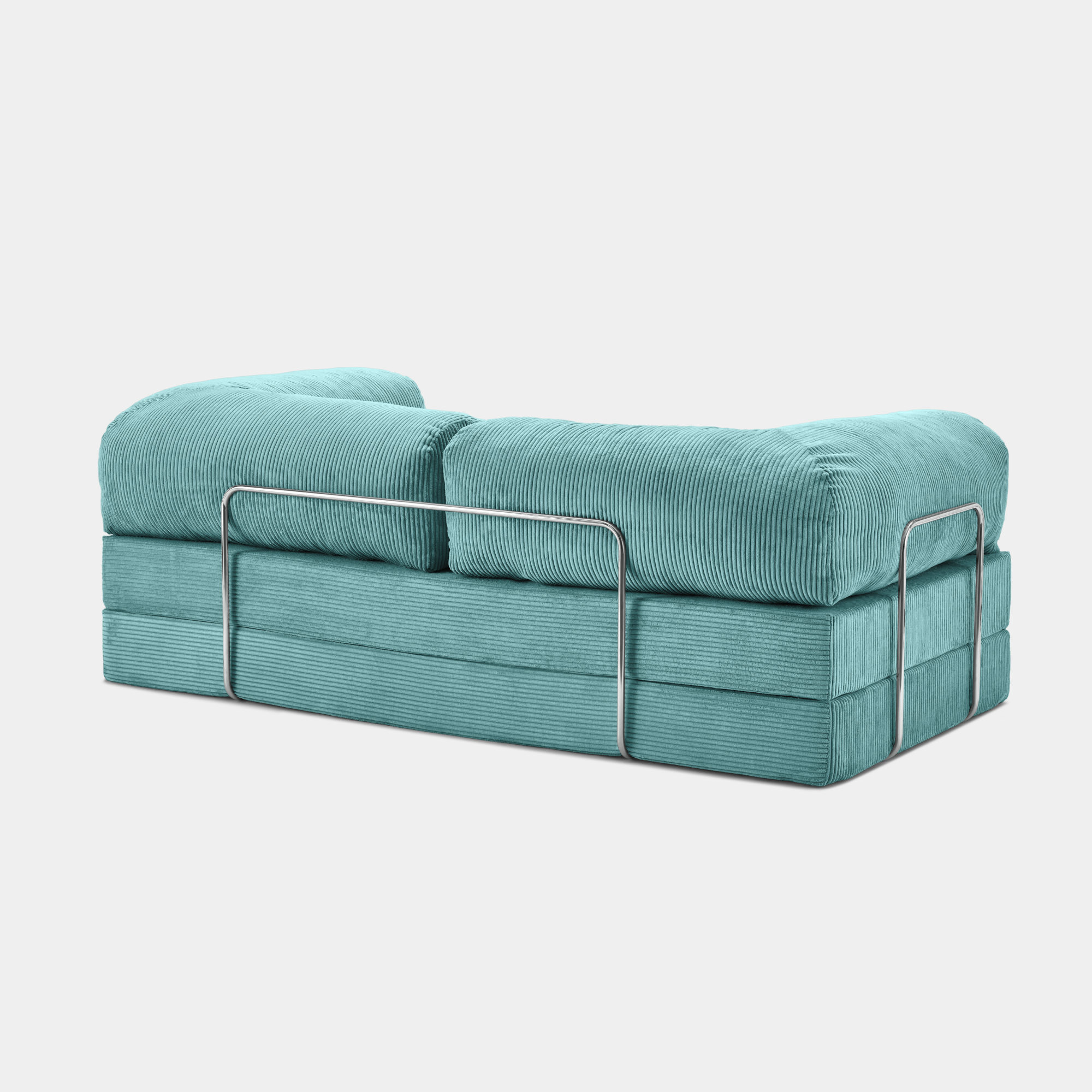 MaisonSofa Mello Corduroy Sofa - Turquoise - View 8