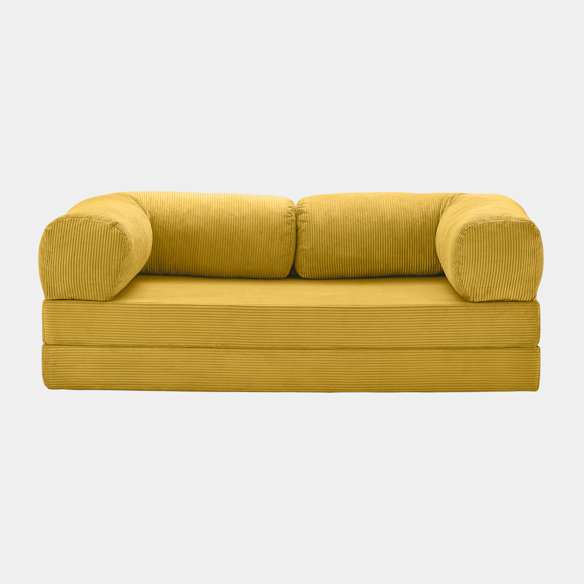 MaisonSofa Mello Corduroy Sofa - Yellow - View 1