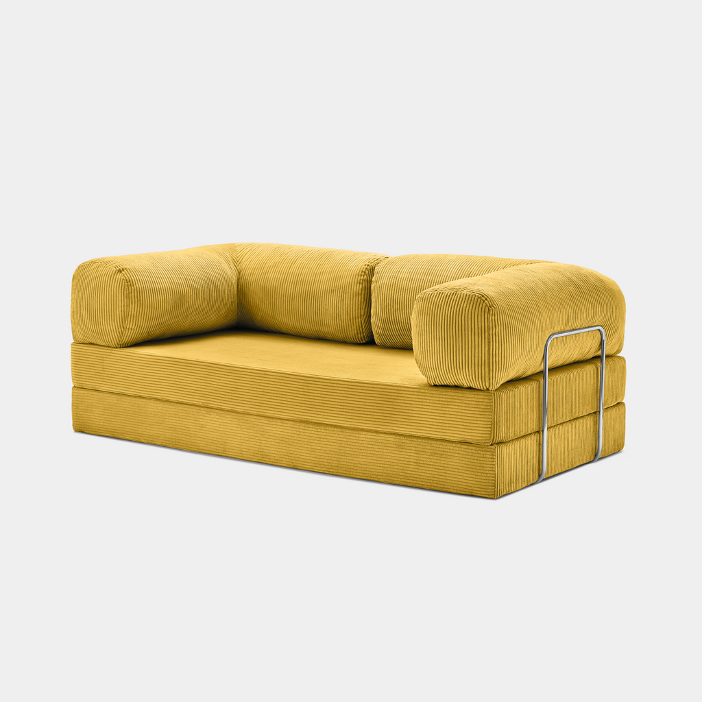 MaisonSofa Mello Corduroy Sofa - Yellow - View 2