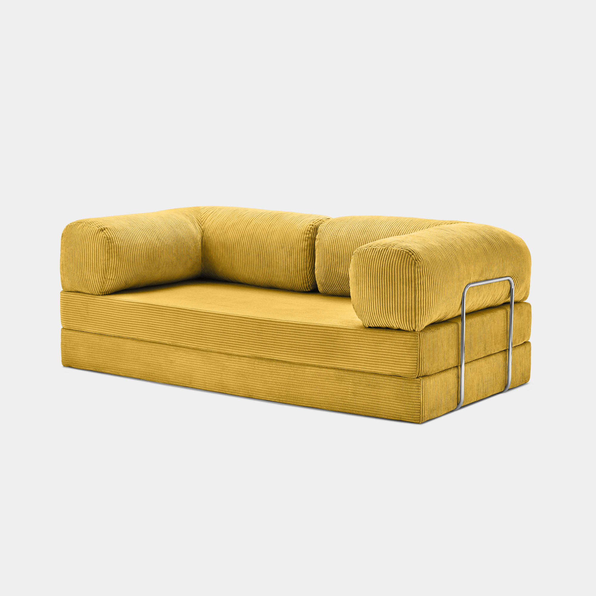 MaisonSofa Mello Corduroy Sofa - Yellow - View 2